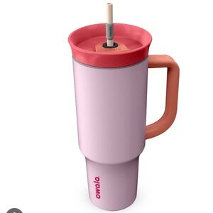 FreeSip Insulated Stainless-Steel Tumbler with Locking Push-Button Lid